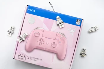 Оригинальный Razer Raiju Tournament Edition, кварцевый розовый геймпад, беспроводной /проводной двухрежимный игровой контроллер Bluetooth для PS4 PC TV