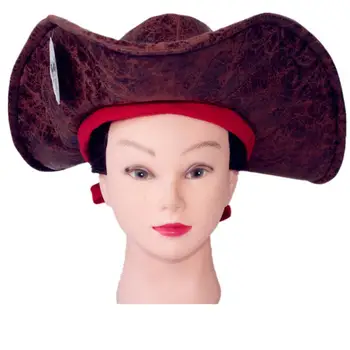 Пиратская ковбойская шляпа на Хэллоуин, детская ковбойская кепка, реквизит для косплея, Аксессуары для украшения выпускного вечера