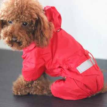 Плащ для домашних животных, кошек и собак, Светоотражающий дождевик для щенков, непромокаемая куртка для собак, мягкая Дышащая сетчатая одежда для собак