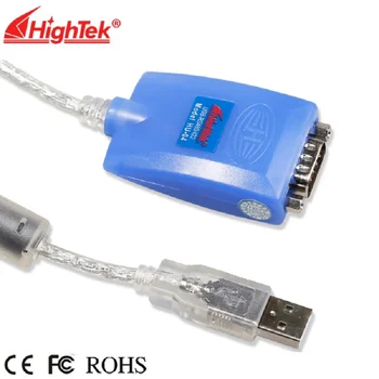 Промышленный преобразователь HighTek HU-04 USB в RS485/422 с чипами FTDI Master и молниезащитой мощностью 600 Вт