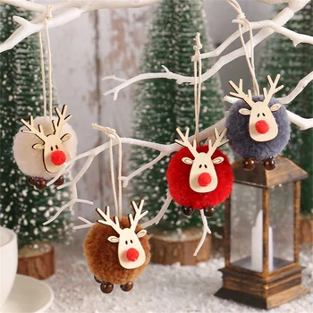 Рождественский олень Прекрасная праздничная атмосфера Уникальные и привлекающие внимание высококачественные материалы, идеально подходящие для рождественских украшений