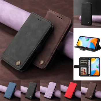 Роскошная Кожаная Накладка На Ощупь Для Xiaomi Redmi Note 12 Pro + Plus NOTE12 Explorer Cover Слот Для карт Памяти Защищает Чехол Для Мобильного Телефона