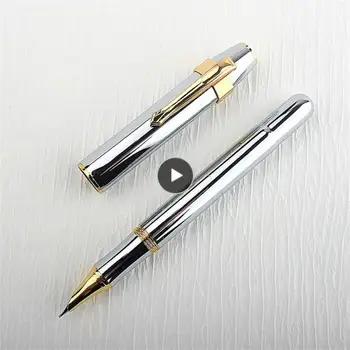 Ручка для письма с ярким наконечником (0,7 мм), каллиграфическая ручка с щедрым темпераментом, равномерный вывод чернил, удобный захват, модный внешний вид.