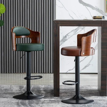 Современный дизайн Барных стульев Nordic Chair Counter Роскошные барные стулья Вращающееся кресло Nordic Модная Барная мебель Sillas De AB50BY