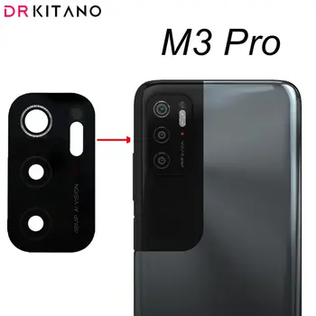 Стеклянный Объектив Задней камеры Xiaomi POCO M3 Pro 5G заменен клейкой наклейкой M2103K19PG M2103K19PI M2103K19PY
