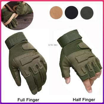 Уличные тактические перчатки, Спортивные перчатки для страйкбола, Военные армейские боевые перчатки, Охотничьи перчатки для стрельбы, Мужские