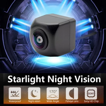 Широкоэкранная камера заднего вида AHD со сверхвысокой четкостью Fisheye Sony Android с разрешением 1080P, камера заднего вида ночного видения starlight